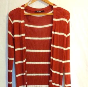 Knee length sweater/cardigan
